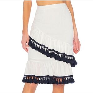 NWT Revolve's Suboo Playa Frill Skirt US 2